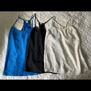 Three tanks bundle J Crew Polyester tank top